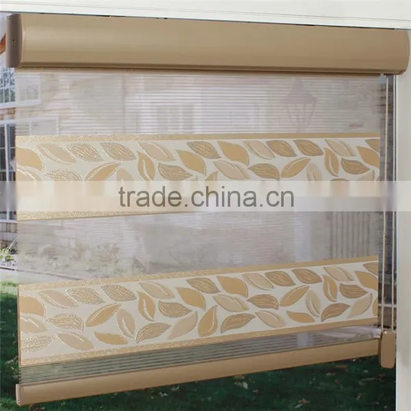 Durable Venetian Blind Cord Jacquard Zebra Rolling Shutters