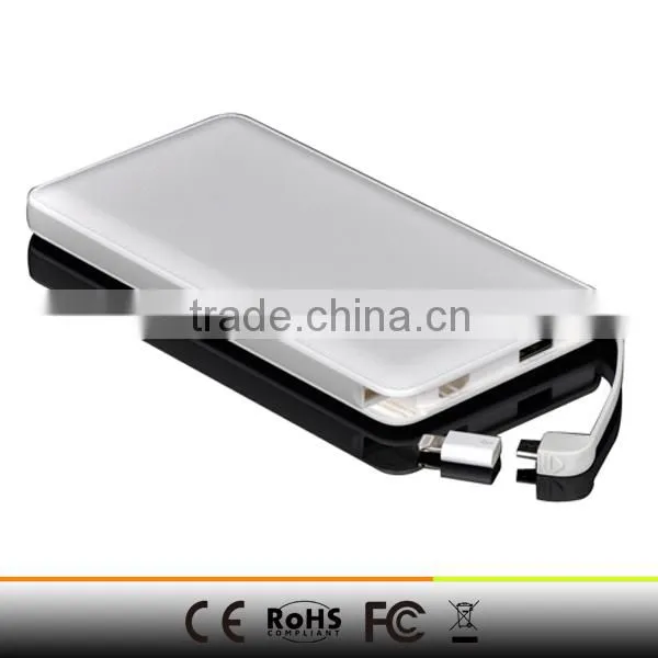 2016 New Hot Selling Design Real Capacity Leather 10000mah Oem Power Bank Factory photo-4