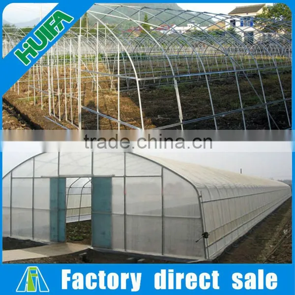 Galvanized Steel Structure Plastic Greenhouse Vegetable Grow Tent photo-5