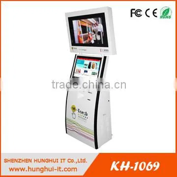 Dual Touch Screen Automatic FRID Prepaid Card Vending Machine/phone Card Vending Machine