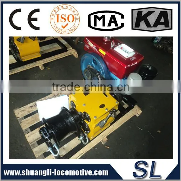 Max Speed 25M/Min Diesel Power Winch For Mine Construction photo-2