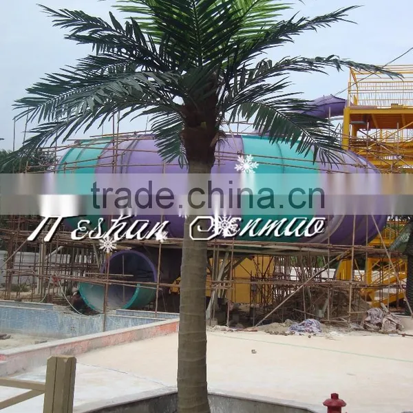 Fiberglass Material Artificial Coconut Tree Big Tree for Outdoor Decor photo-3