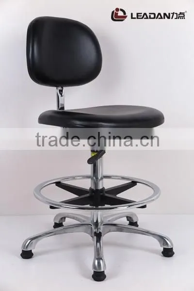 ESD Anti Static Chair Lab Cleanroom Chair PU Leather Chair photo-2