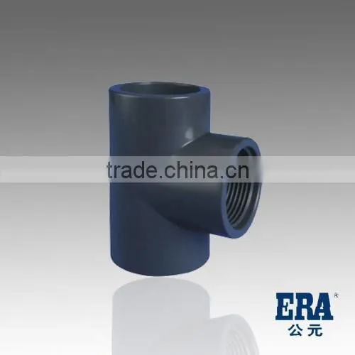 ERA Brand DIN8063 PN16 PVC Straight Tee ,PVC Straight Tee photo-3