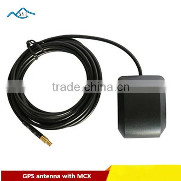 Factory price GPS Active external marine gps antenna with RG174 100% copper line