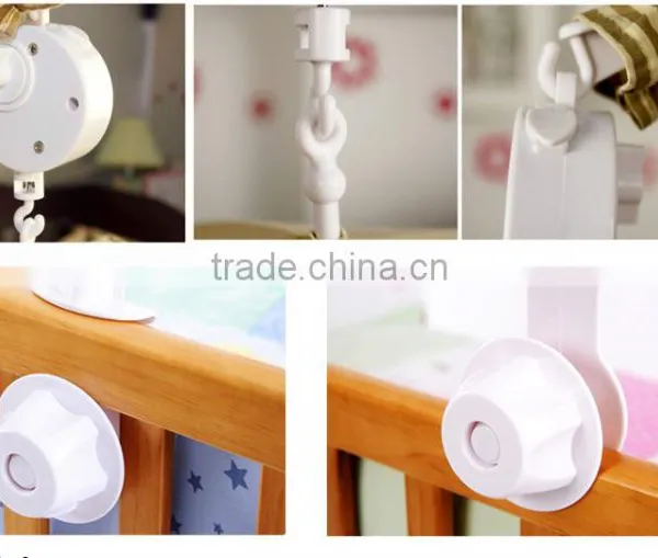Baby Bed Mobile Musical Hanging Toys Plush Animal Toy Baby Bed Bell photo-4