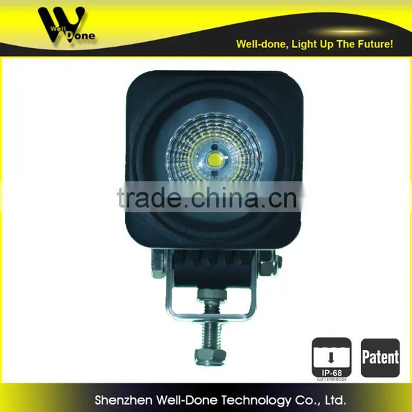 Original Design Manufacturer Oledone Hot IP68 Square 10W Dirt Bike LED Work Light photo-4
