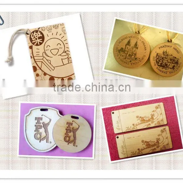 Wooden Keychain Hangtag