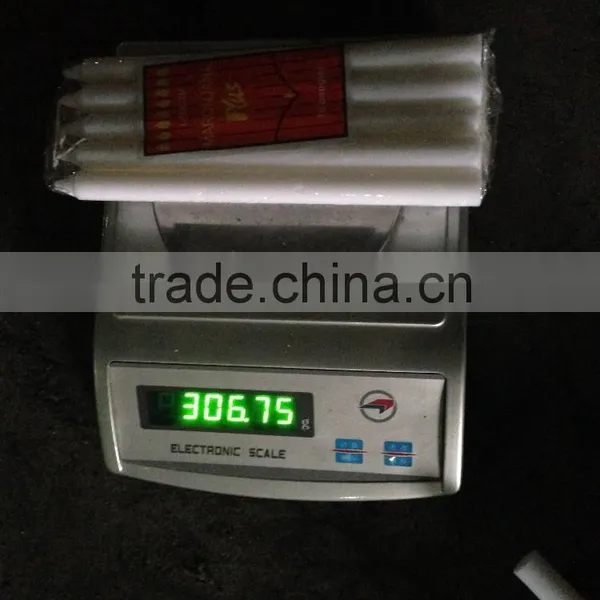 Smokeless Stick White Plain Candles for Home Daily Use