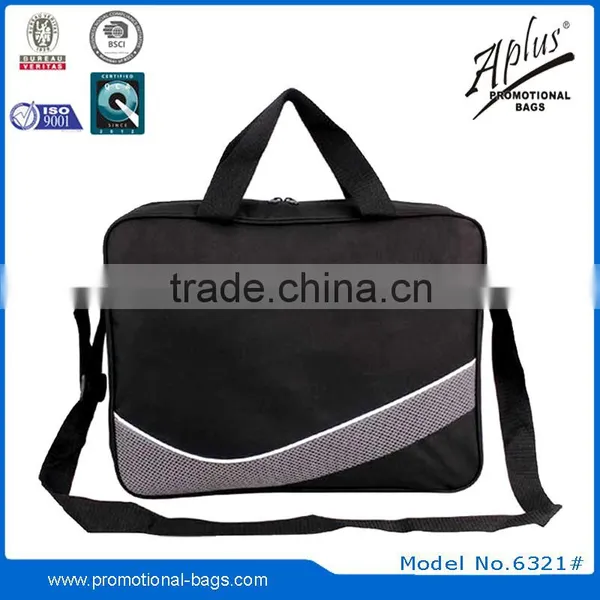 Laptop Shoulder Bag Waterproof Computer Briefcase photo-2
