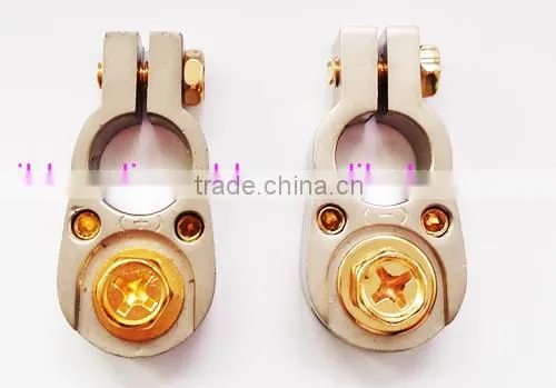 Positive and Negative Set Car audio Battery Terminals