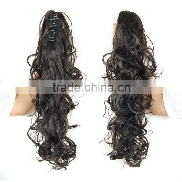 Ponytail Synthetic Hair Curly Style Many Colors Possible photo-6