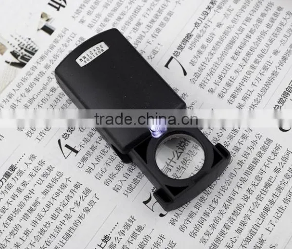 20X -21mm Pull Out Jewelry Magnifier With LED Light /led Pocket Magnifier photo-4