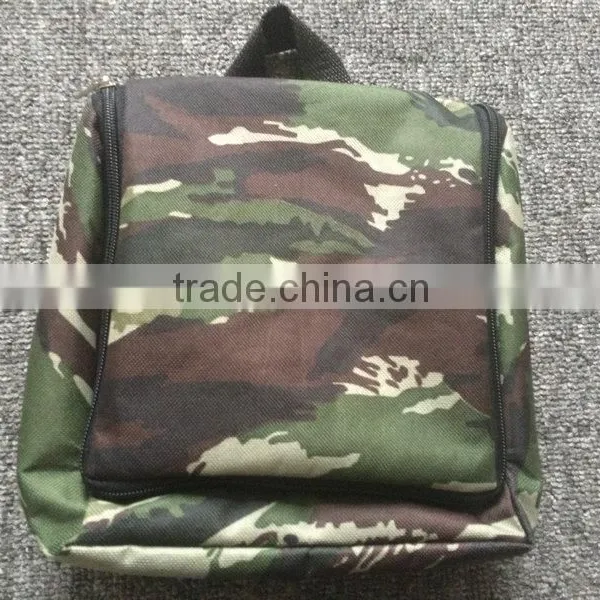 Customized LOGO Printed Recycled Oxford Cloth Cosmetic Bag