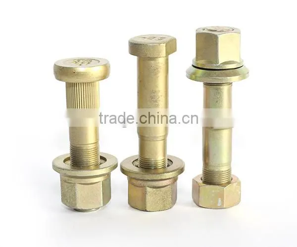 Grade 10.9 High Strength Locking Bolt for Truck Wheel Hub photo-2