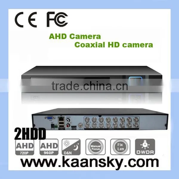 2015 New Technology Hot Sale H.264 P2P Ahd Dvr 8ch Full hd Support 2hdd Ahd Dvr photo-3