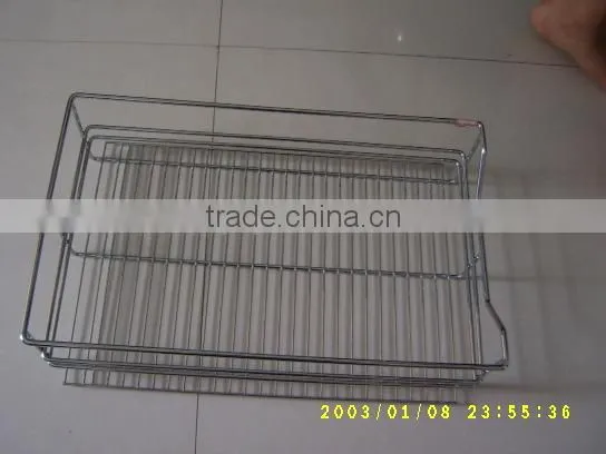 Metal Chromeplate Welding Refrigerator Basket photo-2