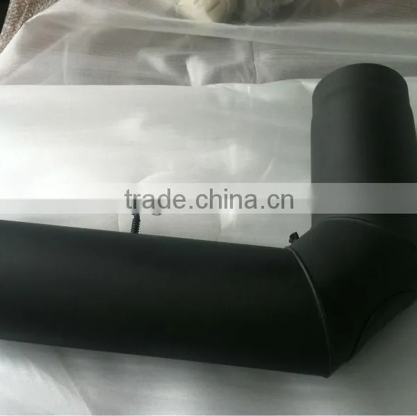 CE Carbon Iron Elbwo 90 Degree Pipe Wigh Inspection Door Chimney
