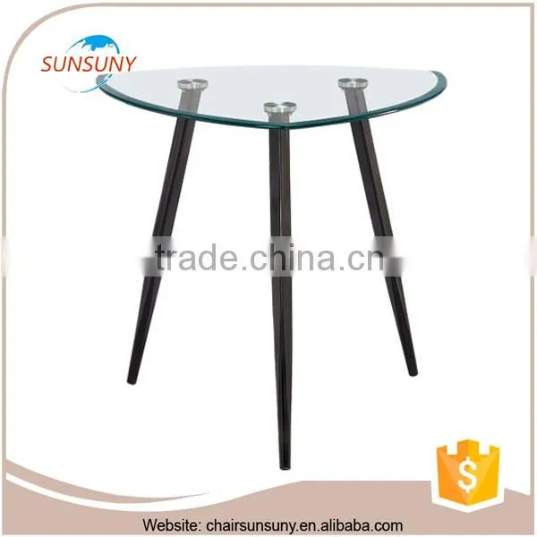 2016 Fancy and Comfortable Design Modern Wood Legs Dining Table Chairs photo-2