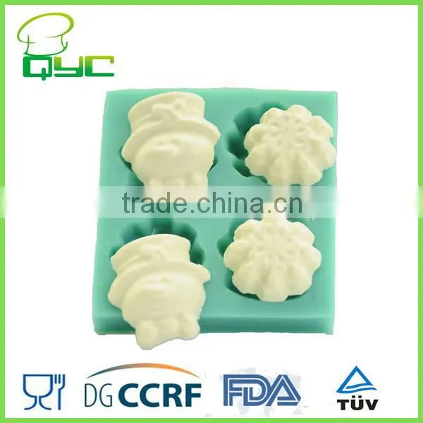 Lovely Duck Non-stick Silicone Sugarcraft Decorating Mould Tools photo-2
