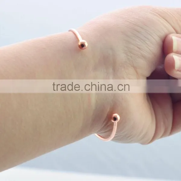 >>>New Design Fashion Gold Silver Plated Trendy Knot Accessories Alloy Bands Wholesale Jewelry Women Bracelets&Bangles/ photo-4