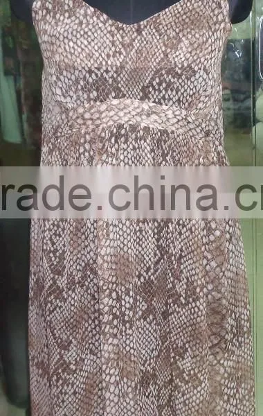 100% POLYESTER PRINTED BEACH AND PROMOTIONAL DRESSES