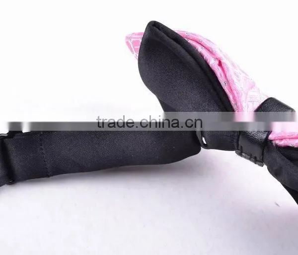 Good Quality Point End Silk Leisure Jacquard Bow Ties for Men Quality Choice photo-4