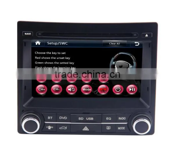 7 Inch in Dash Car Stereo for Peugeot 405 With GPS/Bluetooth/Radio/SWC/Digital TV/3G Internet/WIFI/ATV/DVR photo-3