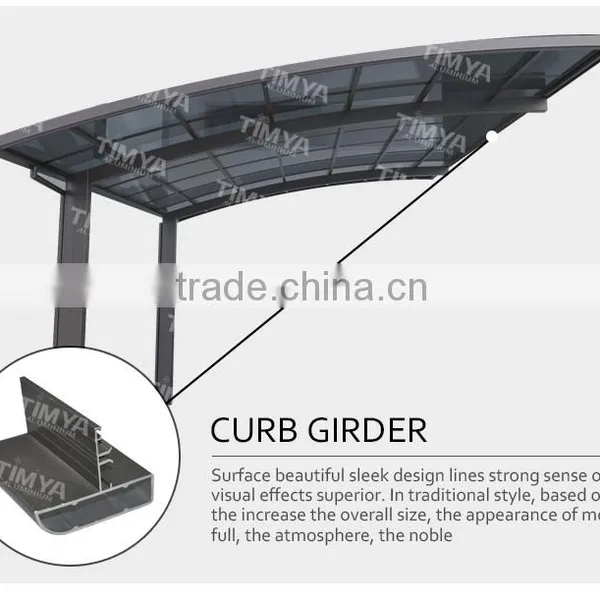 Polycarbonate Modern Carport Siding With Uv Protection photo-4