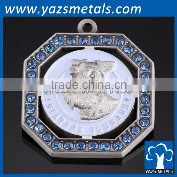 Custom Unique Cute Animal Dog Pet Decoration Metal Dog id Tag photo-3