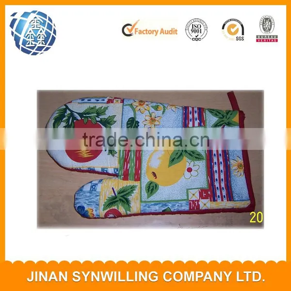 Promotional Oven Gloves Gifts Logo Printed Oven Mitts Fruit Printed photo-2