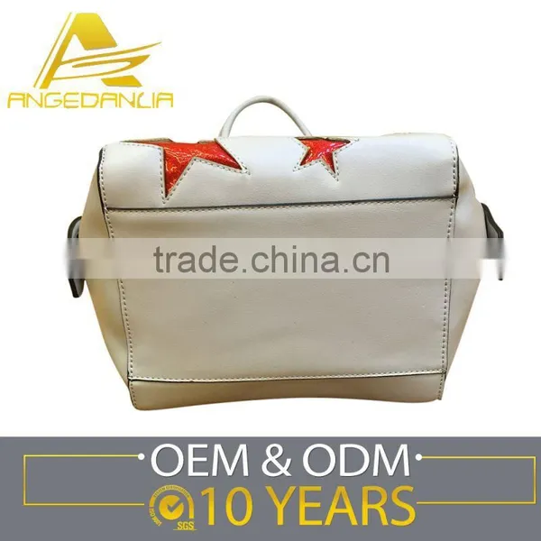 2016 Latest Design OEM Production Guangzhou Women Bag Pu Leather Tote Bags Cheap Price 2016 photo-6