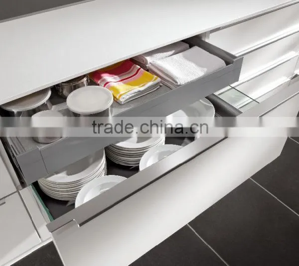 Modular High Gloss Kitchen Cabinet Modern Kitchen Furniture Design Kitchen Cabinet Simple Designs photo-3