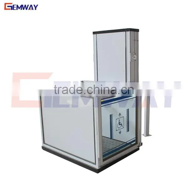 Factory Price Vertical Hydraulic Stair Wheelchair Lift for Home photo-3