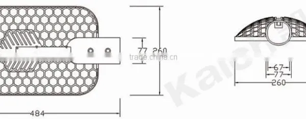 Led Street Light House Led Light Lamp Body photo-5
