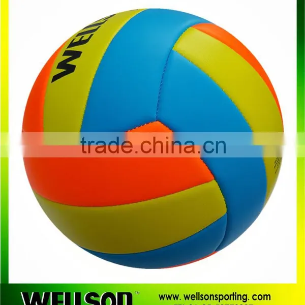 Colorful Machine Stitched 18 Panels Volleyball photo-2
