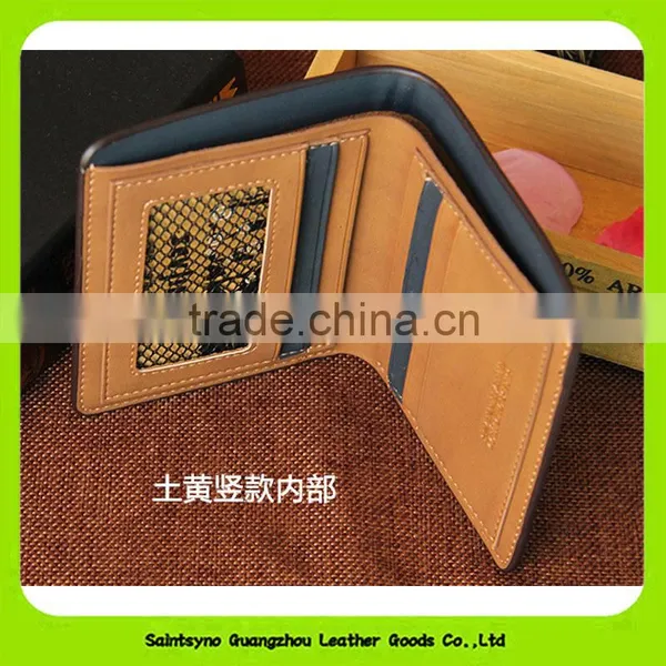 16916 Factory Supply Genuine Leather Men's Wallet photo-2
