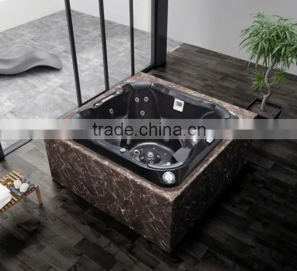 Double Use 4 Person Massage Whirlpool Bathtub Spa Tub photo-5