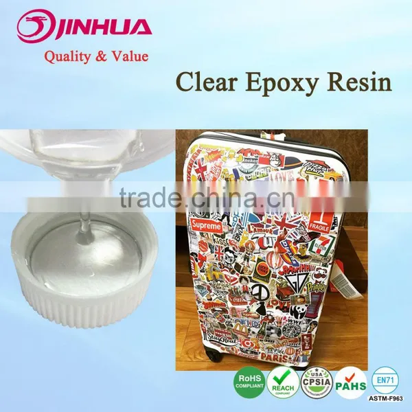 Best Prices Soft Flexible Epoxy Resin for 3D Sticker Luggage Nameplate Signage