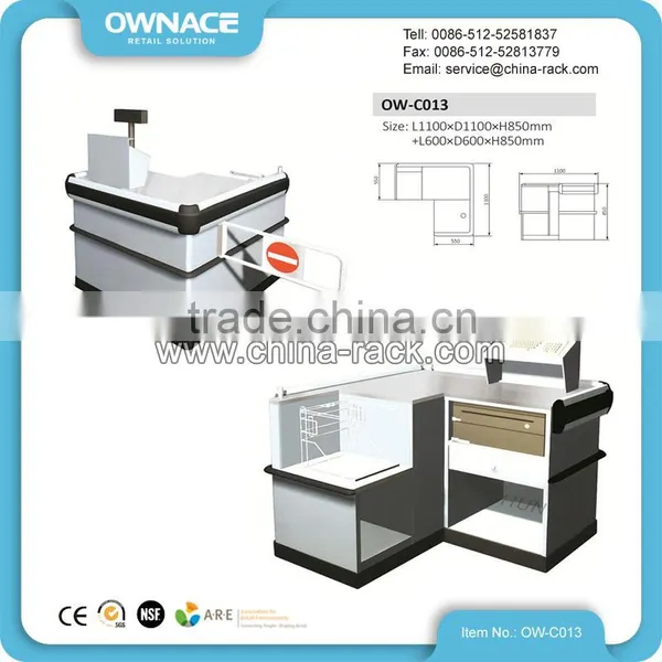 Small Supermarket Checkout Counter for Sale photo-2