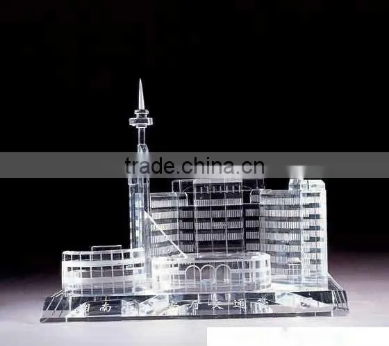 Hot Sale Crystal Building Professional Custom Crystal Model Tower photo-3