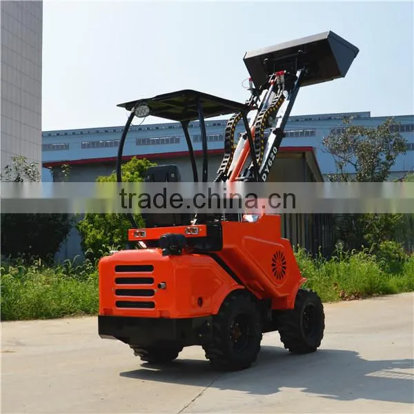 Mini Garden Tractor Loader, Small Lawn Mower Loader for Sale photo-6