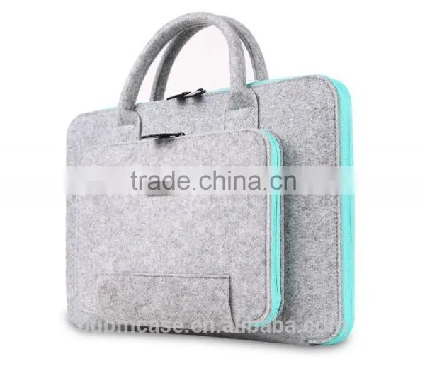 BUBM 2016 New 11inch Felt Laptop Bag Case For Notebook Lady Travel Business Notebook Case photo-5
