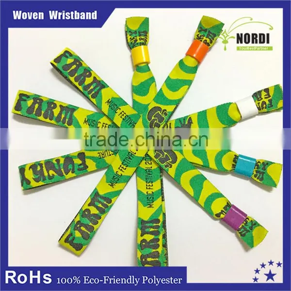 Rfid Wristband&Professional Cheap Custom Woven Wristband,Cheap Custom Woven Bracelet photo-4