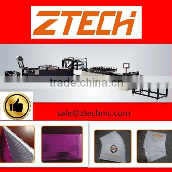 CE Certificate Kraft Paper Bubble Film Envelope Bag Making Machine