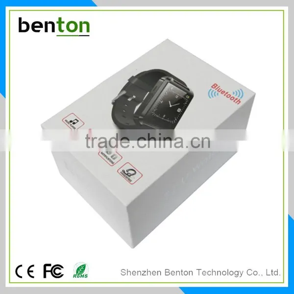 1.4 Inch TFT Touch Screen 2015 Cheap Bluetooth Smart Watch for Phone photo-3