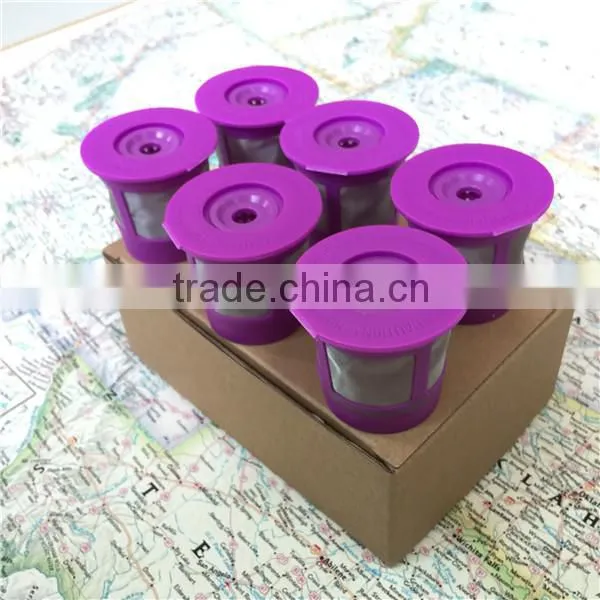 Eco-Friendly Feature 2015 Coffee Plastic K Cup 2.0 Reusable Filter for Keurig 2.0 , 6 Pack Hot Sell photo-4
