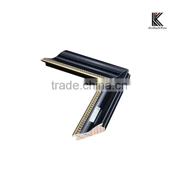Picture Frame Moulding Black Color photo-2