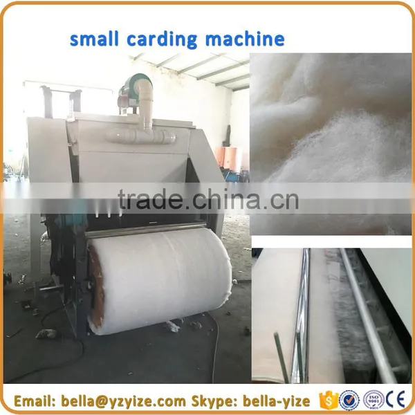 Trade assurance support new generation cotton wool carding machine