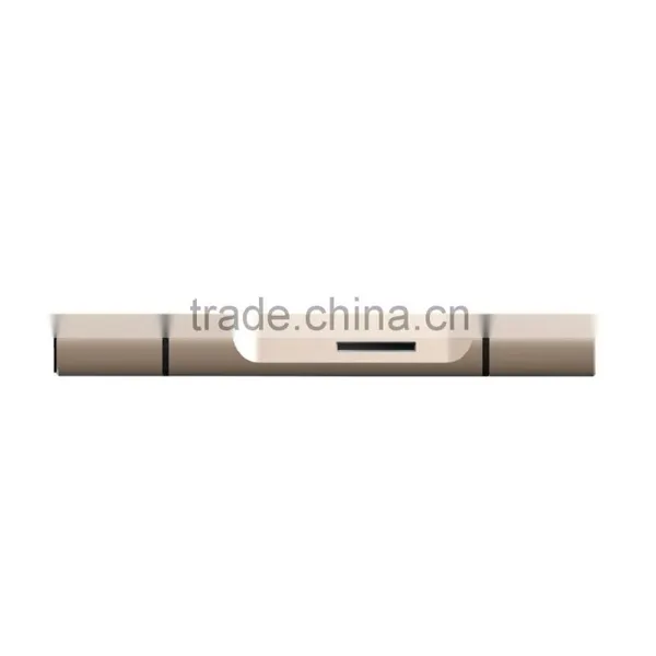 Sidiou Group USB Type-C Card Reader 1*USB 2.0 Port + 1*USB Type-C Port + Micro USB Port Card Reader With OTG Adapter photo-4